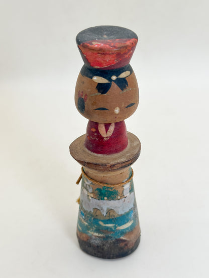 K15184 - Omiyage kokeshi from Nijūbashi 二重橋