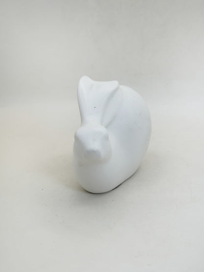FT610 - Zodiac Rabbit Figurine Izushi Ware Style 出石焼