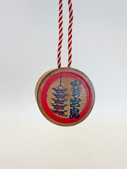 CB257 - Wooden Dorei Bell from Miyajima 宮島