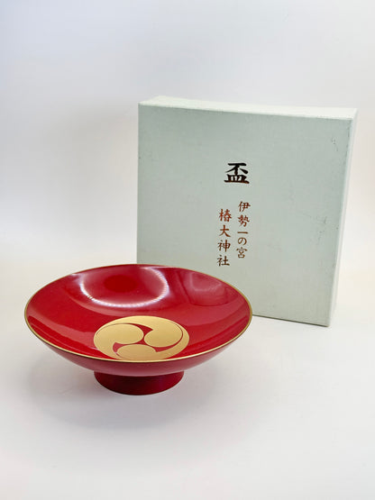 TB163 -  Tsubaki Grand Shrine - Lacquer Sakazuki cup 御盃