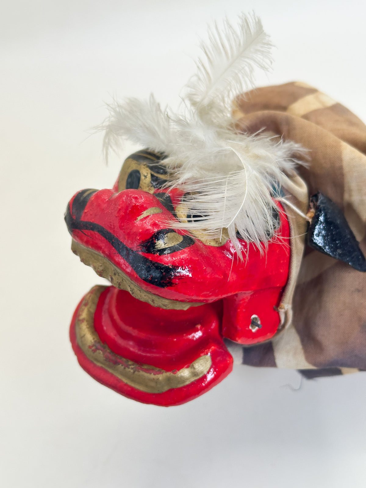 FT591 - Shishi-gashira Lion Dance Hand Puppet 獅子頭