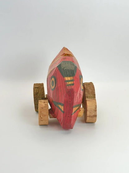 FT102 - Tai Guruma Wooden Car by Kagoshima Shrine