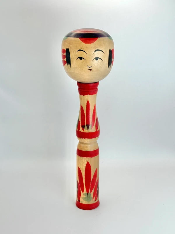 K30010 - Kokeshi Yajiro traditionnel par Eiichi Kokubun 国分栄一
