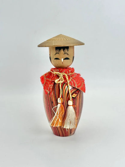 K10110 - Poupée kokeshi omiyage vintage tokkuri