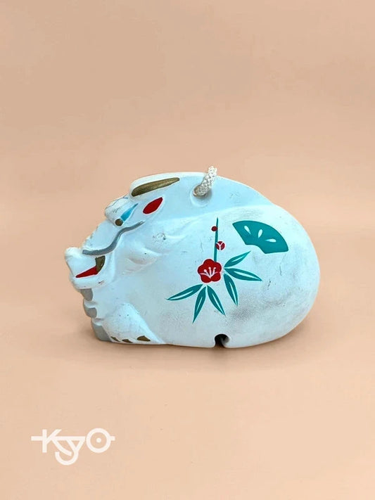 CB019 - Ornement de cloche en argile Sanctuaire Dorei︱Ōkunitama 大國魂神社