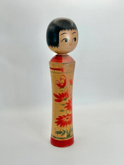 K25032 - Kokeshi Naruko traditionnel par Mamoru Izu 伊豆護