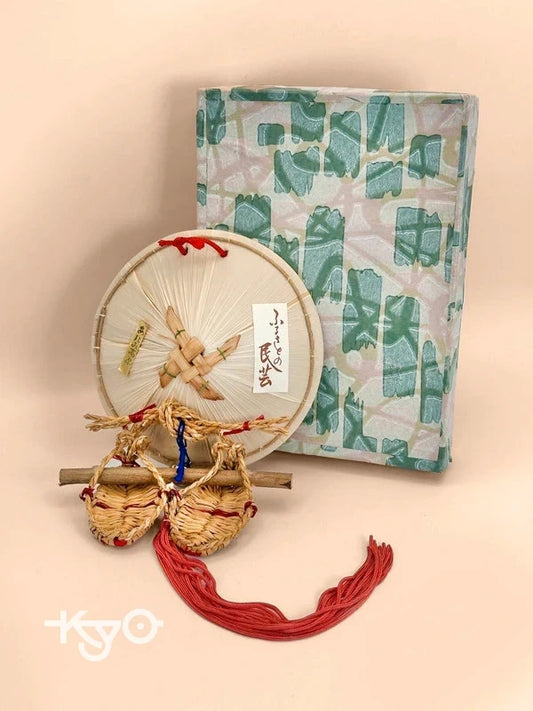 FT84 - Jouet folklorique japonais vintage︱Waraji 草鞋