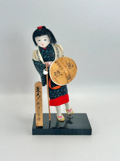 FT86 - Poupée omiyage folklorique japonaise︱Ishite-ji 石手寺