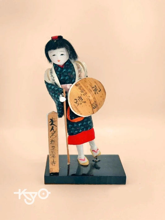 FT86 - Poupée omiyage folklorique japonaise︱Ishite-ji 石手寺