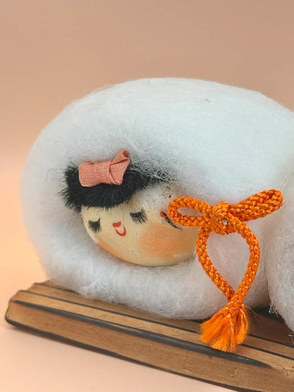 FT92 - Poupée Kokeshi vintage Snow Baby