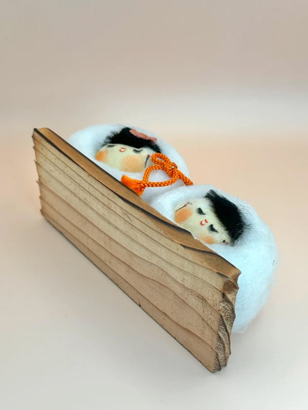 FT92 - Poupée Kokeshi vintage Snow Baby
