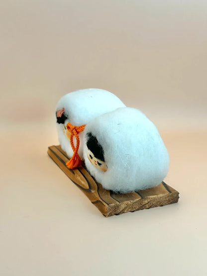 FT92 - Poupée Kokeshi vintage Snow Baby