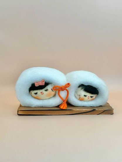 FT92 - Poupée Kokeshi vintage Snow Baby