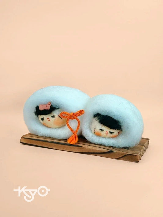 FT92 - Poupée Kokeshi vintage Snow Baby