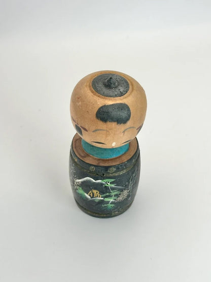 K10095 - Poupée kokeshi omiyage vintage