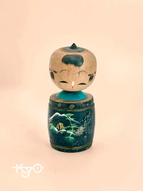 K10095 - Poupée kokeshi omiyage vintage