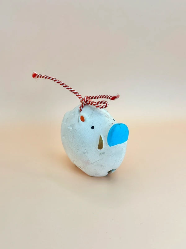 CB018 - Cloche décorative japonaise en argile Dorei