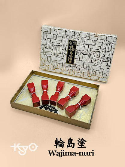 TB76 - Repose-baguettes japonais - Wajima-nuri 輪島塗