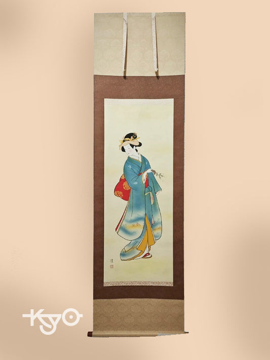SC001 - Rouleau japonais vintage « Bijin-ga »
