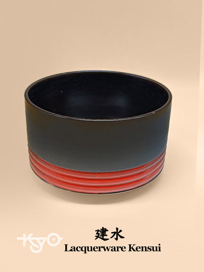TC07 - Vintage Japanese Lacquerware Kensui 建水