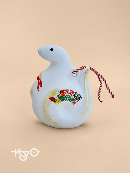 CB097 - Japan Dorei Clay Bell Zodiac Snake 蛇