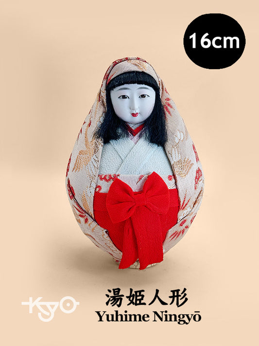 K15092 - Japan Folk Craft Doll Yuhime Ningyō 湯姫人形