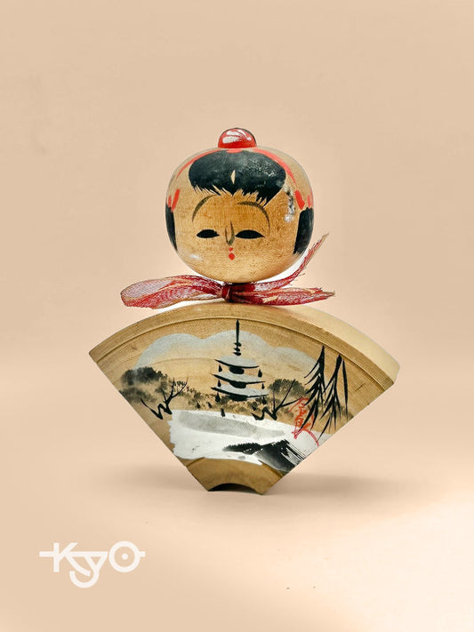 K10034 - Vintage Japanese kokeshi doll