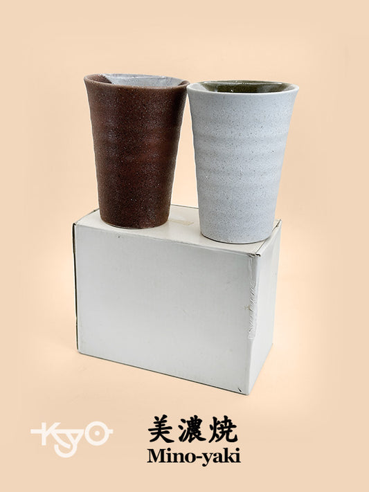 TB161 - Mino-yaki Japanese Tea Cups 美濃焼