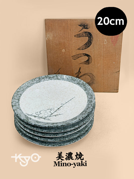 TB309 - Keinan Kiln Mino-yaki Plates 美濃焼