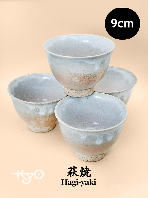 TB216 - Ensemble de tasses à thé Hagi-yaki par Tenpōzan 萩焼