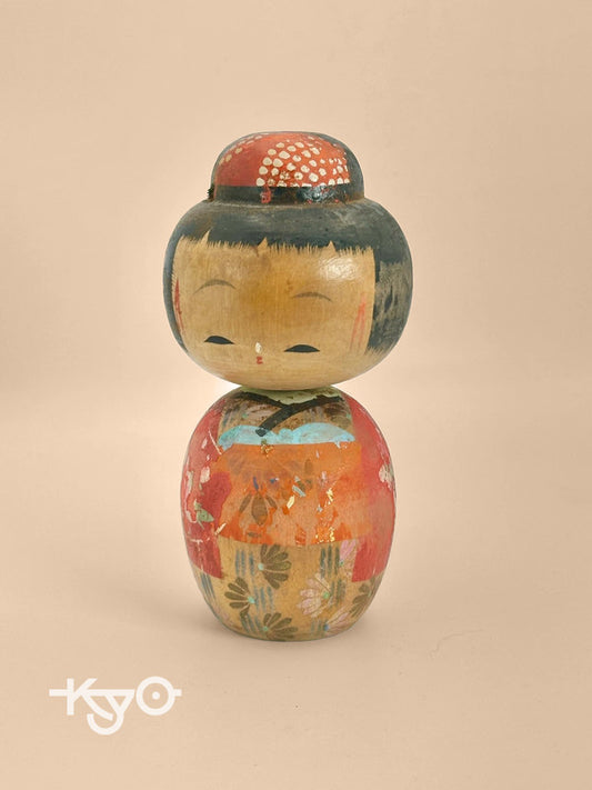K10115 - Vintage Donko-style Kokeshi doll