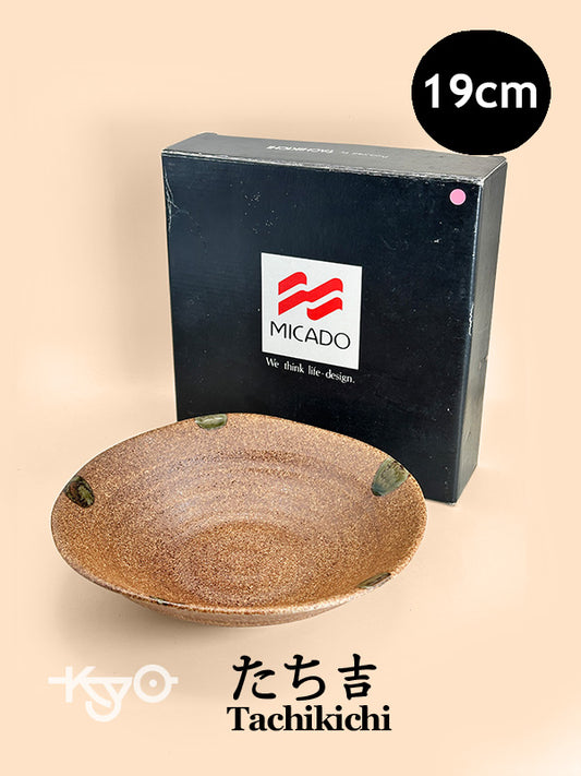 TB165 - Kiyomizu-yaki plate by Tachikichi たち吉