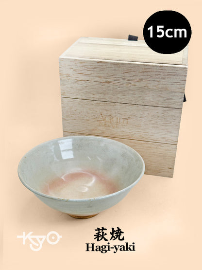TC102 - Bol à matcha hirachawan Hagi-yaki 萩焼
