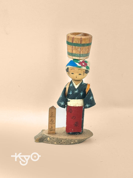K10037 - Onsen souvenir kokeshi doll Japanese