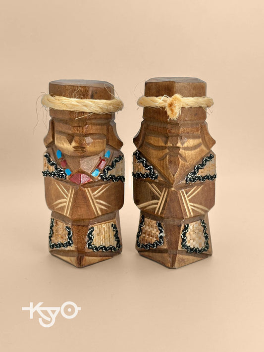 K10097 - Sosaku Doll Pair – Ainu Couple Set