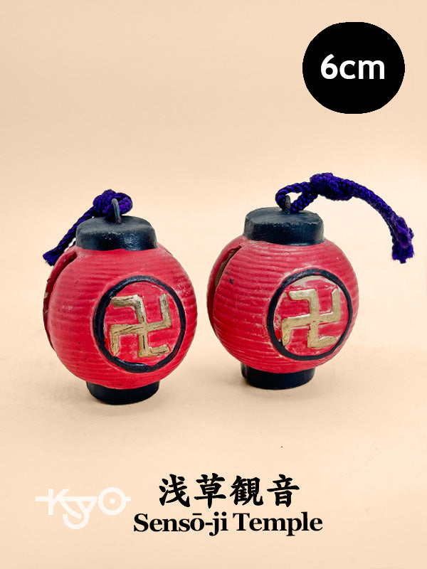 CB140 - Dorei Clay Bell of Sensō-ji Temple 浅草観音