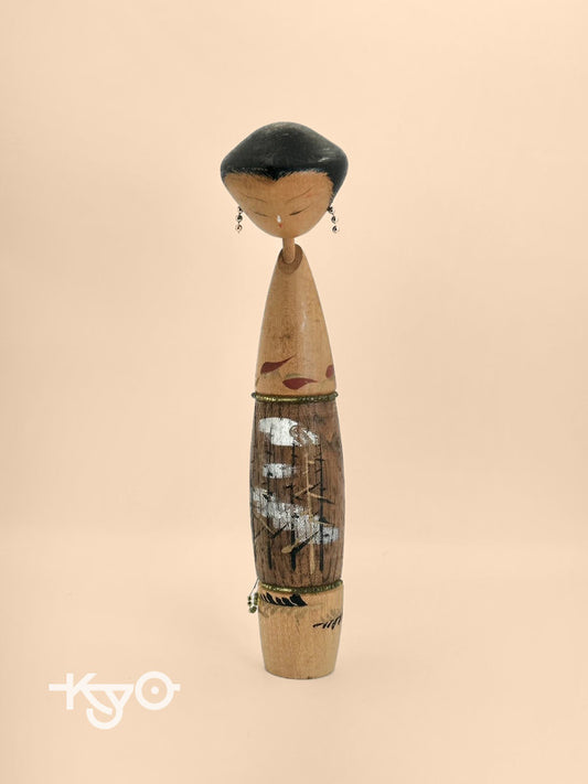 K20075 - Vintage sosaku kokeshi doll