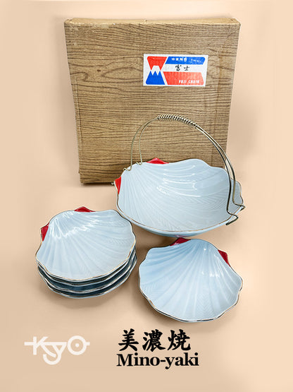 TB126 - Vintage Set of Mino-yaki 美濃焼