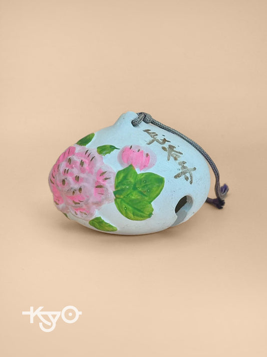 CB016 - Cloche décorative en argile du temple Dorei Hasedera