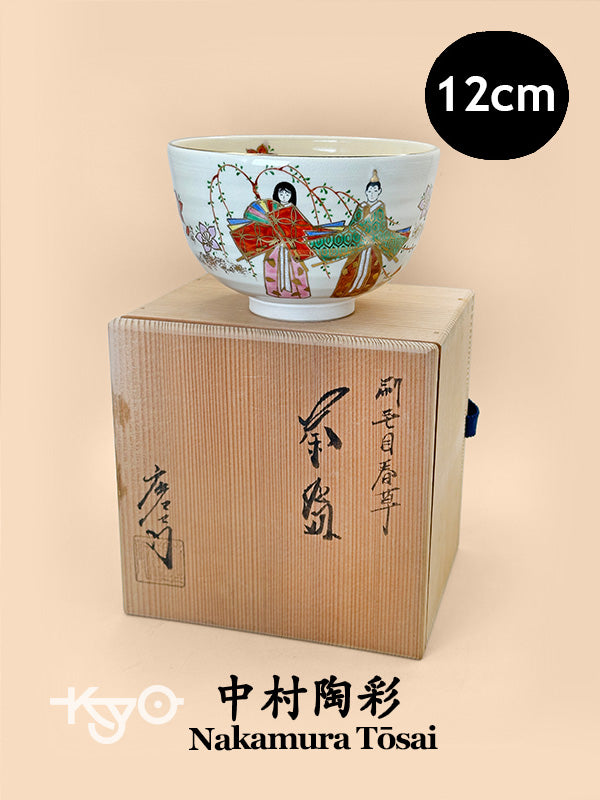 TC84 - Chawan Kyo-yaki par Nakamura Tōsai 中村陶彩
