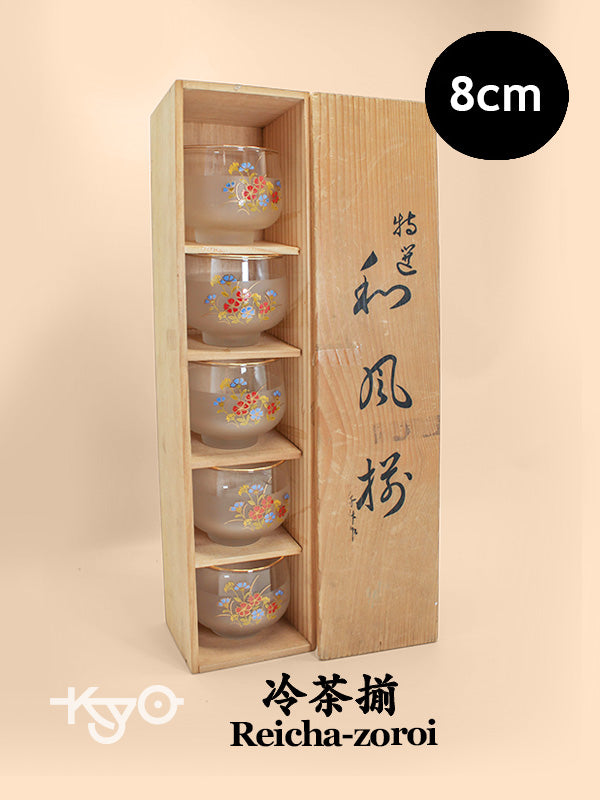 TB346 - Reicha-zoroi tea cup set 冷茶揃