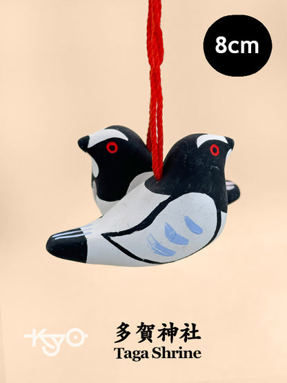 CB276 - Ensemble de clochettes en argile Dorei provenant du sanctuaire Taga 多賀神社