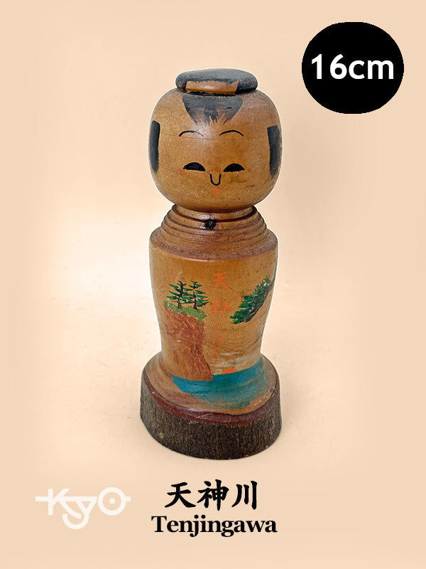 K15158 - Kokeshi Omiyage de Tenjingawa 天神川