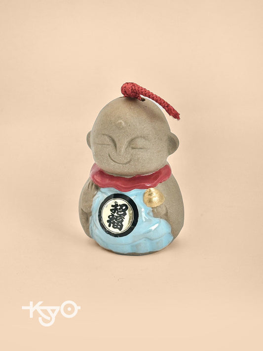CB023 - Ornement cloche en argile Dorei Jizō Bodhisattva 地蔵