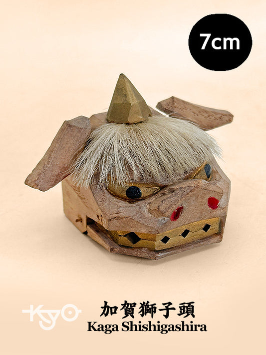 FT445 - Japan Vintage craft Kaga Shishigashira 加賀 獅子頭
