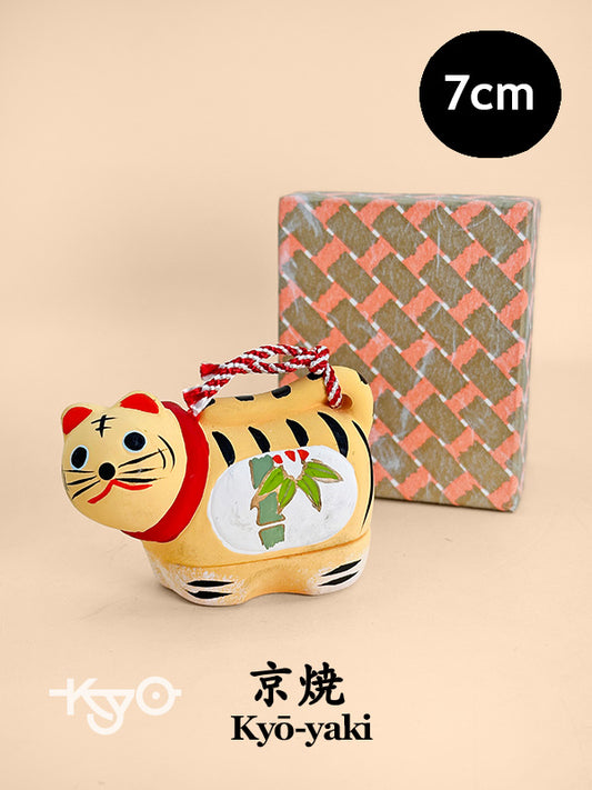 TB194 - Kyo Yaki Kogo Tiger Box 京焼 寅