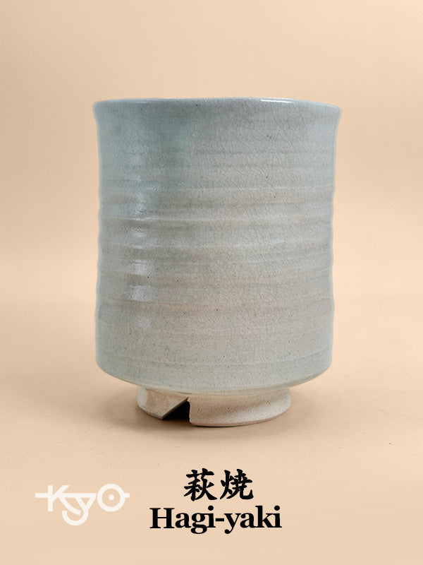 TB93 - Japon Hagi-yaki yunomi / tasse à thé 萩焼