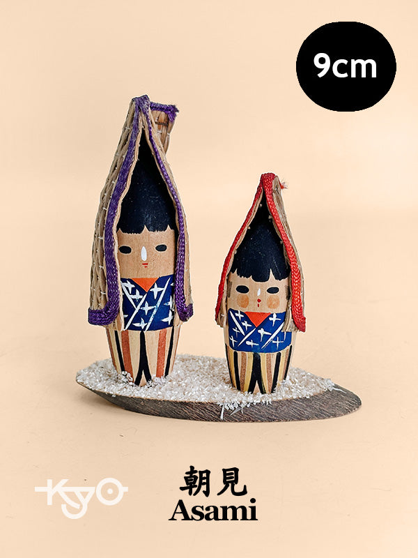 K10184 - Poupée Sosaku Kokeshi par Asami 朝見