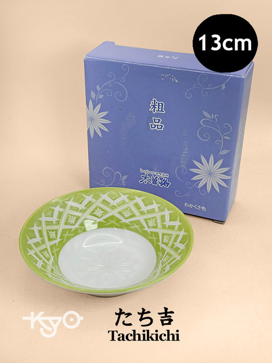 TB295 - Assiette Kiyomizu-yaki par Tachikichi たち吉