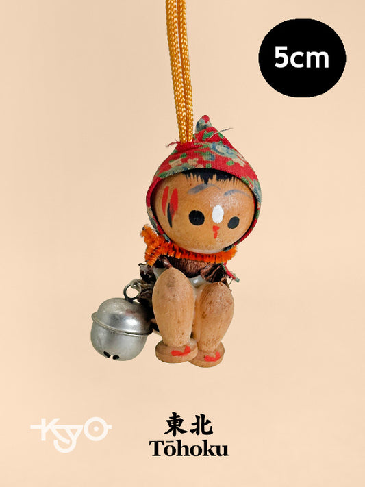 K05072 - Omiyage Kokeshi keychain from Tōhoku 東北
